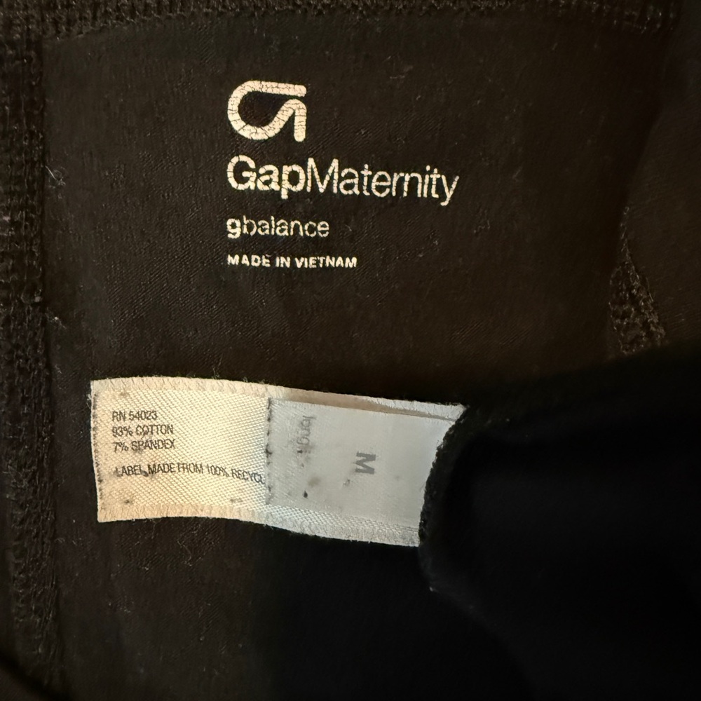 Gap Maternity Black Leggings